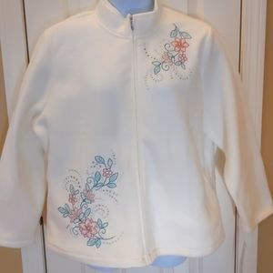 Alfred Dunner XL polar fleece jacket